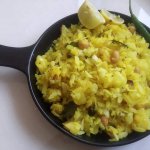 Poha cooked in Retained Heat